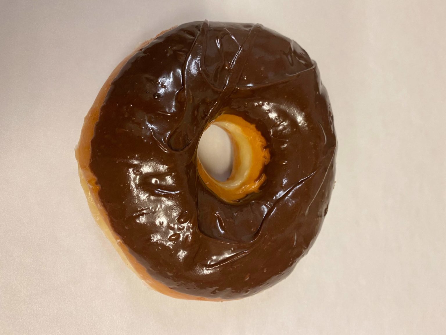 Chocolate Iced Raised Ring Donut Wedding Cakes Minneapolis Bakery