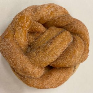 Cinnamon Sugar Pretzel Donut