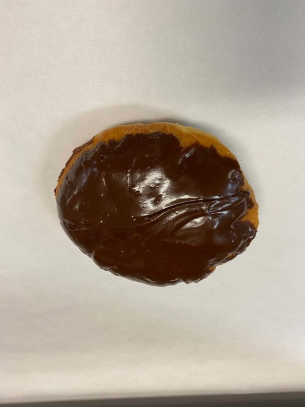 Custard Filled Bismarck Donut