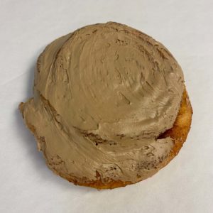 Maple Iced Fried Round Donut