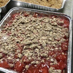 Strawberry Rhubarb Crisp