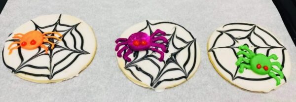 Spiderweb (round) Cookies