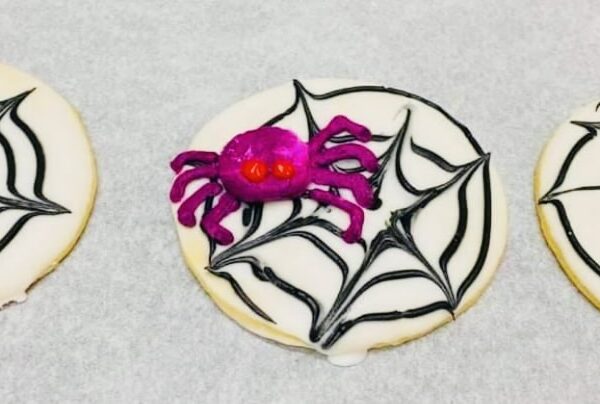 Spiderweb (round) Cookies