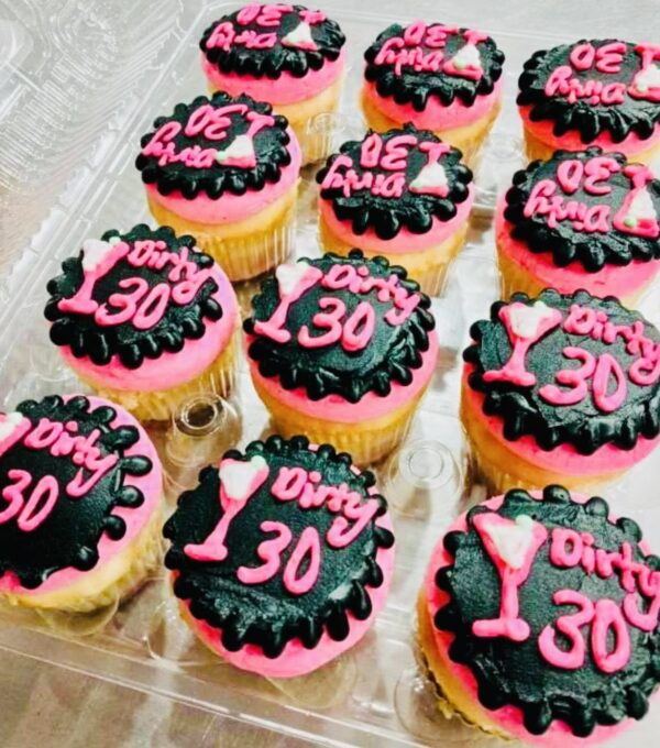 Dirty 30 Cupcakes