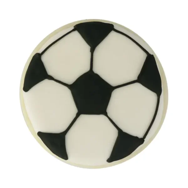 soccer ball cookies