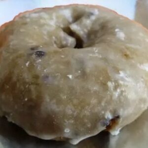 Blueberry Glazed Cake Donut